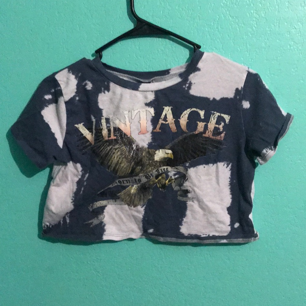 “Vintage” crop top